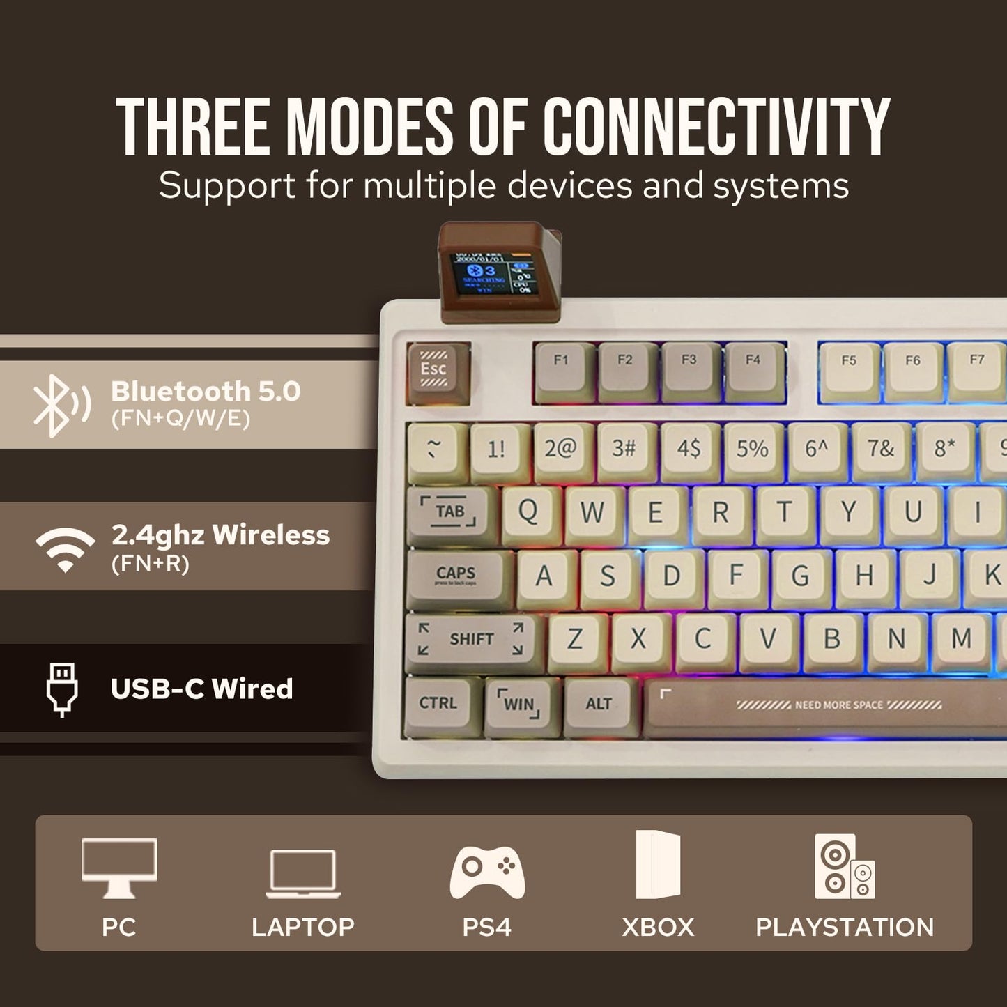 EPOMAKER RT100 97 Mechanical Keyboard