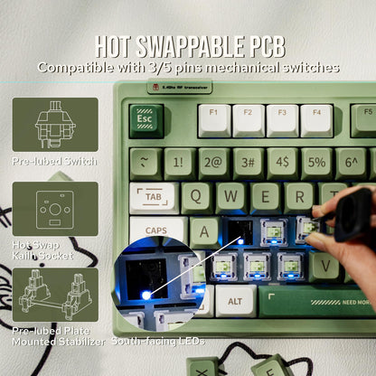 EPOMAKER RT100 97 Mechanical Keyboard