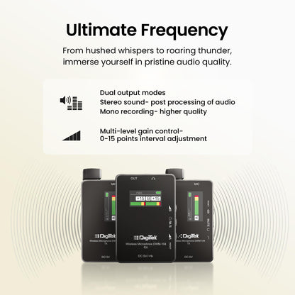 Digitek® DWM 101 Wireless Microphone