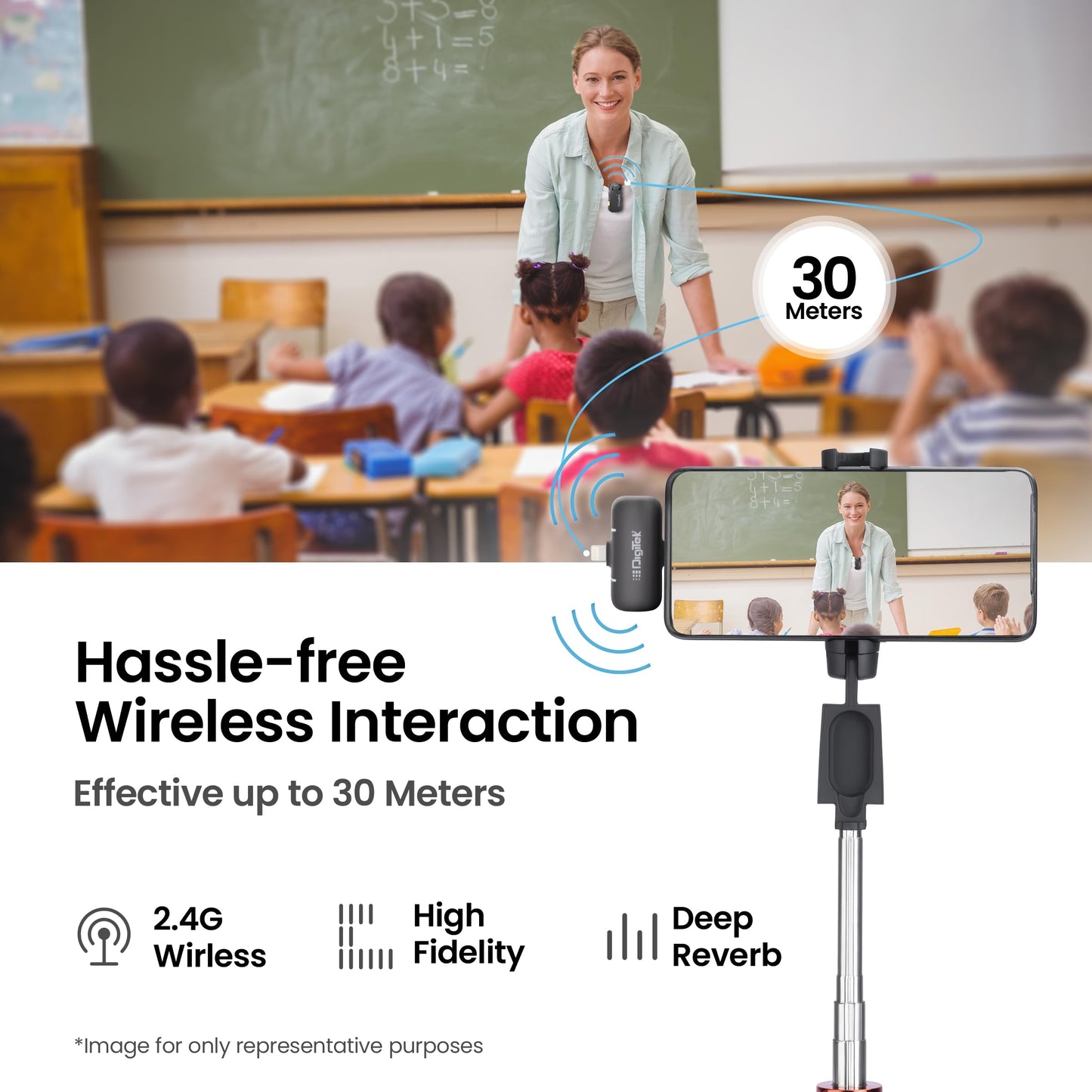 Digitek® DWM 101 Wireless Microphone