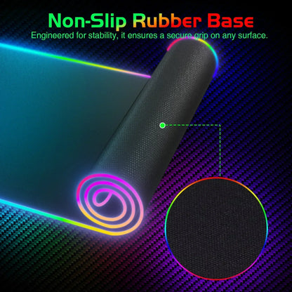Wireless Charging RGB Luminous Mouse Pad