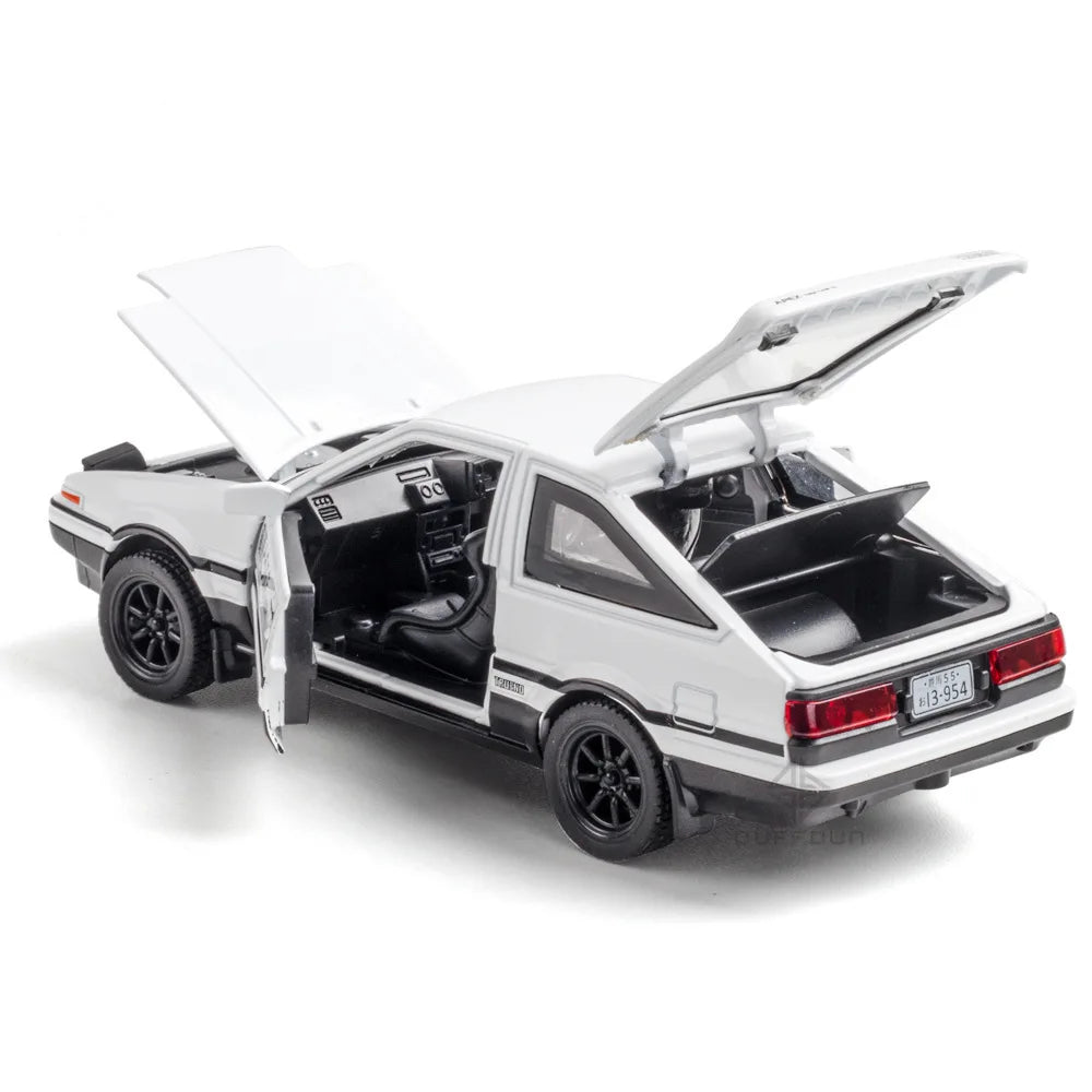 D AE86 Alloy Car