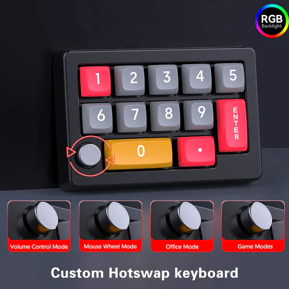 Programmable Macro Keyboard 13 Key